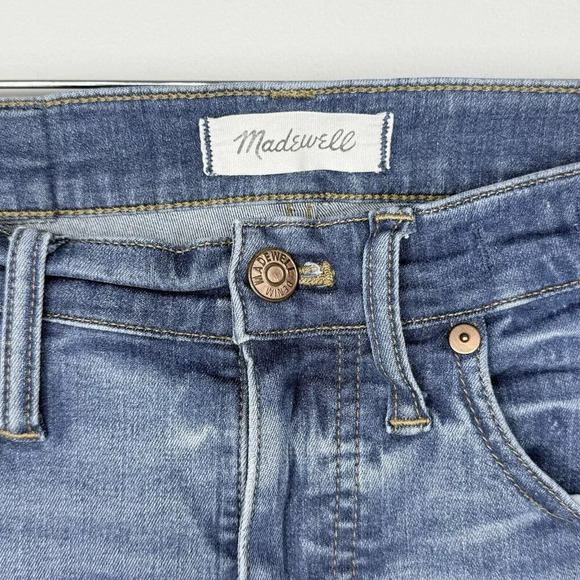 Madewell High Rise Skinny Jeans Classic Blue Wash Size 27 - Picture 2 of 10